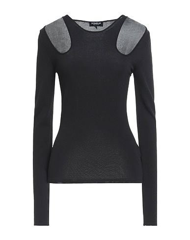 DONDUP Sweater Black 65% Viscose, 35% Polyamide