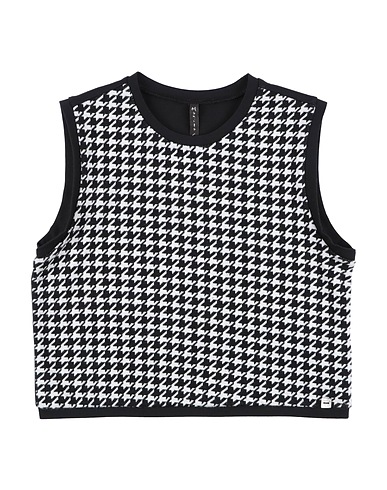 MANILA GRACE Jumper Black 62% Viscose, 33% Nylon, 5% Elastane