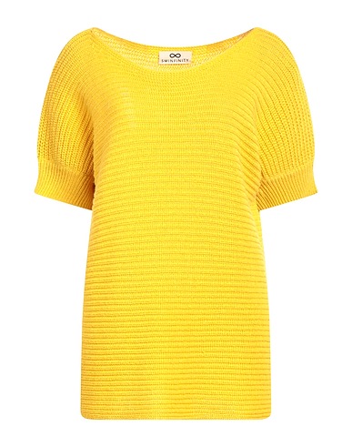 SMINFINITY Sweater Yellow 85% Supima®, 15% Cashmere