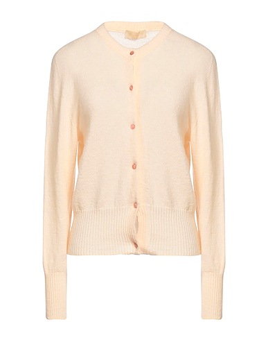 MOMONÍ Strickjacke Hellrosa 46% Polyamid, 25% Merinowolle, 25% Mohairwolle, 4% Elastan