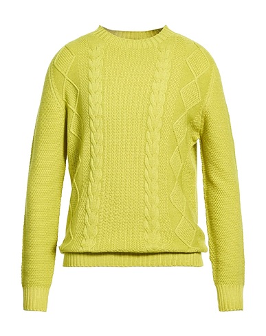 H953 Sweater Lime green 100% Merino Wool