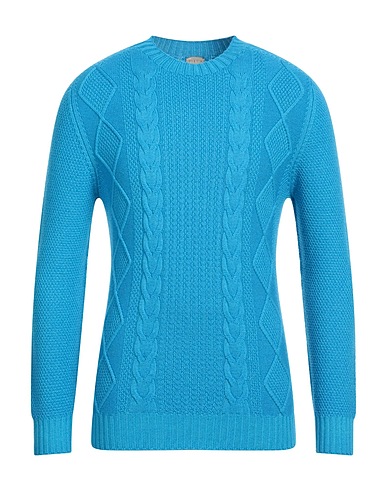 H953 Jumper Azure 100% Merino Wool