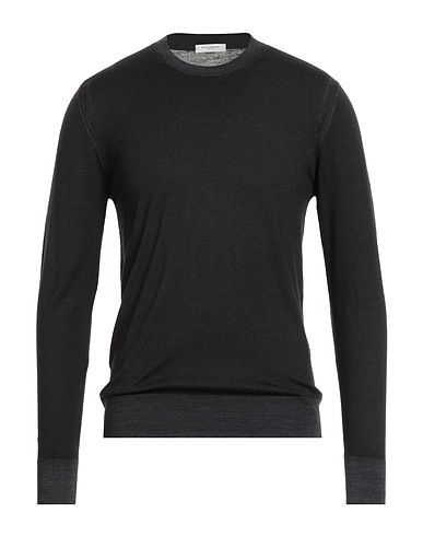 PAOLO PECORA Jumper Black 100% Virgin Wool