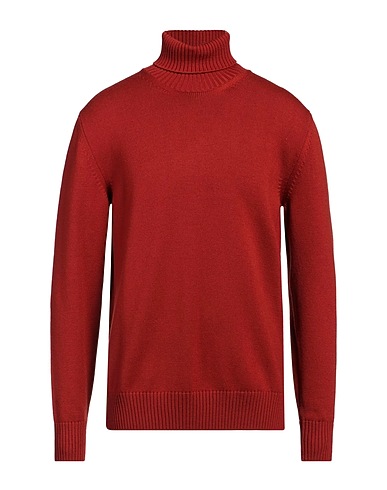 ALTEA Turtleneck Rust 100% Virgin Wool