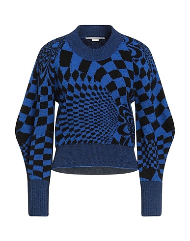 STELLA McCARTNEY Sweater Bright blue 87% Virgin Wool, 13% Polyamide