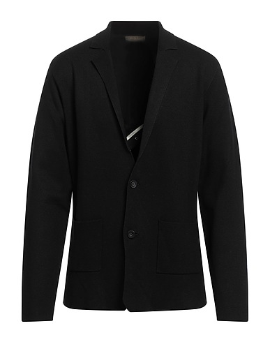 OUT/FIT カーディガン ブラック レーヨン 65% / ナイロン 35%