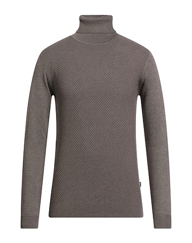 DOOA Rollkragenpullover Maulwurfsgrau 80% Viskose, 20% Nylon