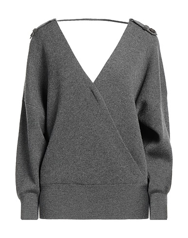 BRUNELLO CUCINELLI Cashmere jumper Grey 100% Cashmere, Brass, Ecobrass