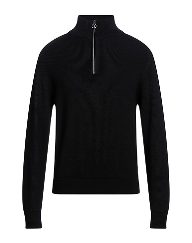 ARMANI EXCHANGE Pullover mit Zipper  Nachtblau 35% Baumwolle, 33% Acryl, 32% Schurwolle