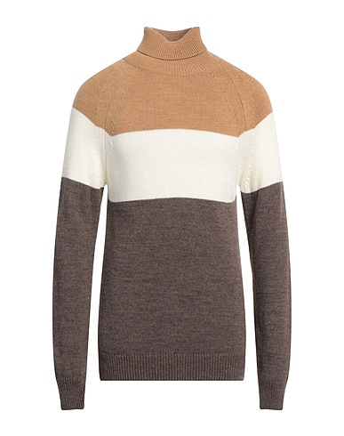 DANIELE ALESSANDRINI HOMME Dolcevita Cammello 60% Lana, 30% Acrilico, 10% Lana di alpaca