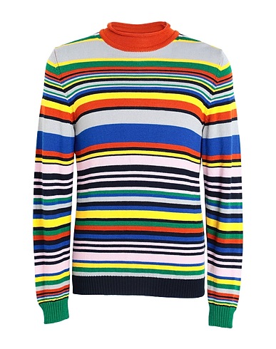 DANIELE ALESSANDRINI HOMME Jumper Grey 50% Acrylic, 50% Wool