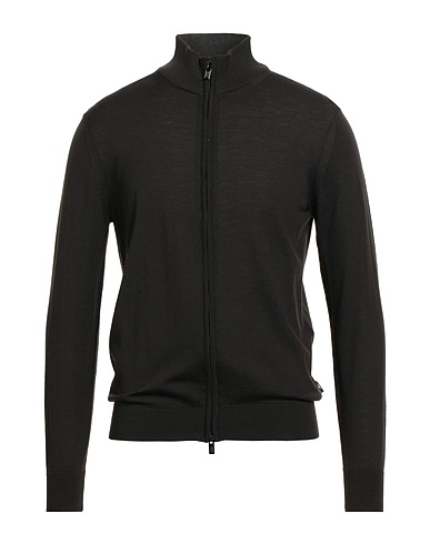 EMPORIO ARMANI Cardigan Verde scuro 100% Lana Vergine