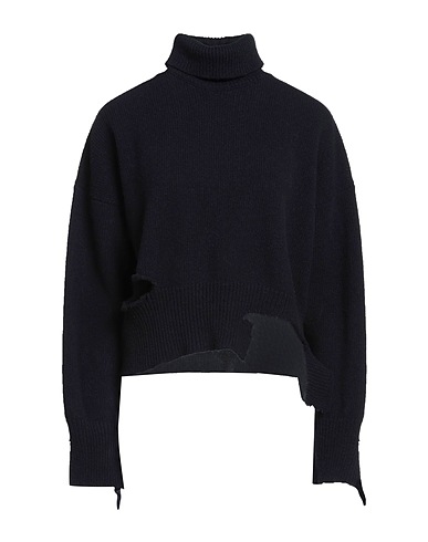 SEAFARER Polo neck Midnight blue 100% Wool