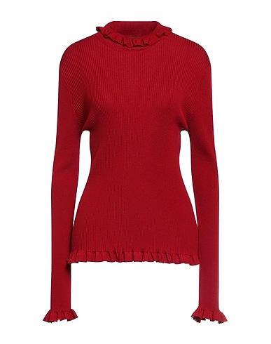 BOUTIQUE MOSCHINO Jumper Red 100% Virgin Wool