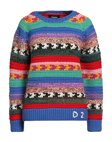 DSQUARED2 Jumper Red 44% Virgin Wool, 19% Wool, 14% Acrylic, 13% Polyamide, 10% Lyocell