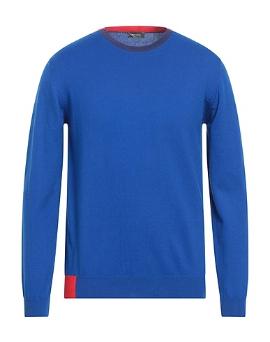 ROSSOPURO Jumper Bright blue 100% Cotton