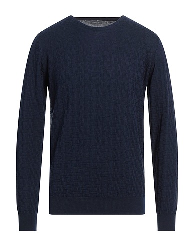 ROSSOPURO Jumper Navy blue 100% Cotton