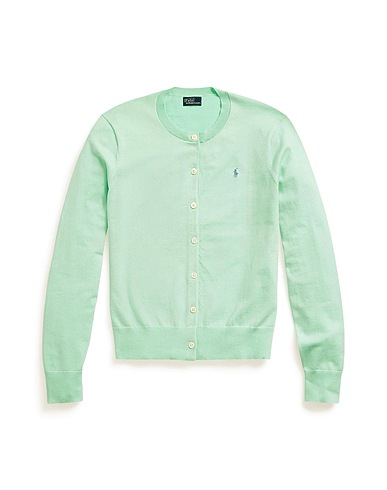 POLO RALPH LAUREN Cardigan COTTON-BLEND CARDIGAN
81% Cotton, 16% Nylon, 3% Elastane