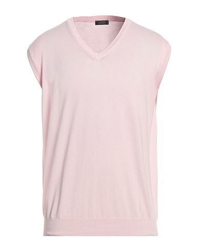 ROSSOPURO Sleeveless sweater Pink 100% Cotton