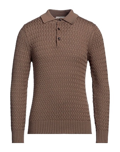CIRCOLO 1901 Jumper Light brown 100% Virgin Wool