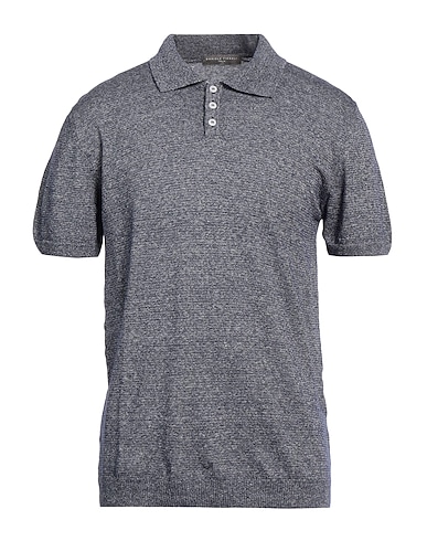 DANIELE FIESOLI Πουλόβερ Μπλε αεροπορίας 60% Λινό, 40% Βαμβάκι