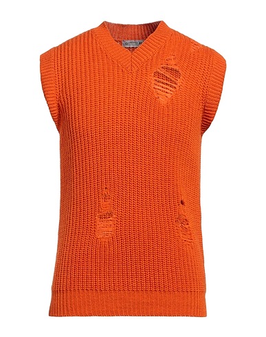 DANIELE ALESSANDRINI HOMME Sleeveless jumper 70% Wool, 25% Polyamide, 5% Other Fibres