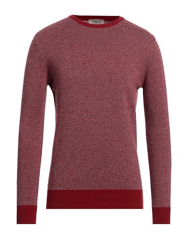 TSD12 Jumper Brick red 40% Wool, 30% Viscose, 20% Polyamide, 10% Cashmere