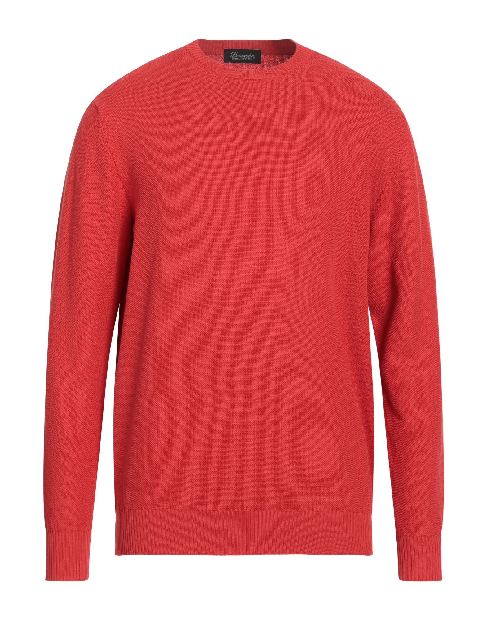 トップス EMPORIO ARMANI archive knit Emporio Armani Men's Grid Check Jacquard Quarter-Zip Sweater