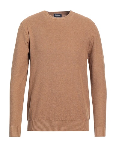DRUMOHR Jumper Khaki 100% Cotton