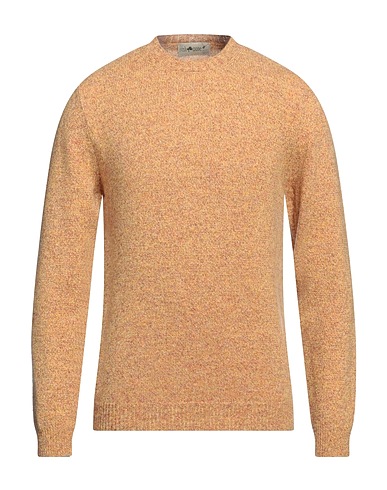 IRISH CRONE Sweater Yellow 100% Virgin Wool