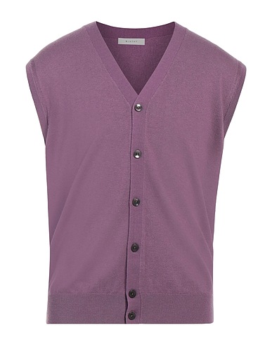 DIKTAT Cardigan Mauve 40% Viscose, 30% Polyamide, 25% Acrylic, 5% Cashmere