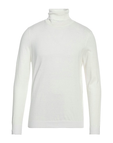 AT.P.CO Polo neck White 94% Cotton, 3% Wool, 3% Cashmere