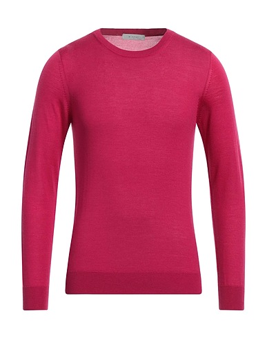 DIKTAT Jumper Magenta 70% Merino Wool, 20% Silk, 10% Cashmere