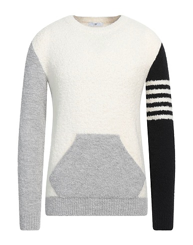 PMDS PREMIUM MOOD DENIM SUPERIOR Jumper White 29% Llama wool, 29% Wool, 29% Acrylic, 12% Polyamide, 1% Elastane