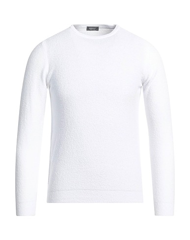 ROSSOPURO Pullover Weiß 67% Baumwolle, 33% Polyamid