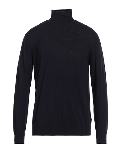 DIKTAT Polo neck Midnight blue 100% Merino Wool