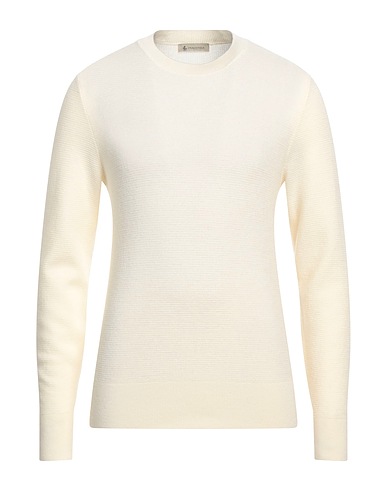 PIACENZA CASHMERE 1733 Jumper Cream 100% Virgin Wool