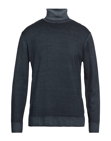 DIKTAT タートルネック ミッドナイトブルー ウール 100%