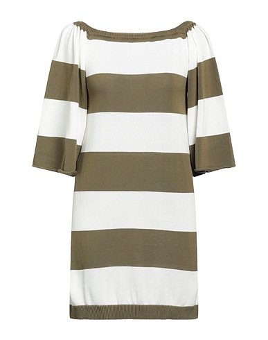 VICOLO Jumper Military green 100% Cotton