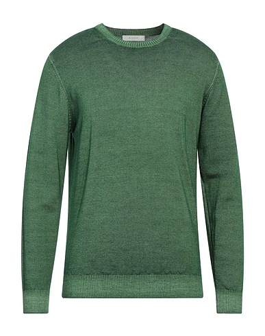 DIKTAT Pullover Verde smeraldo 100% Lana Merino