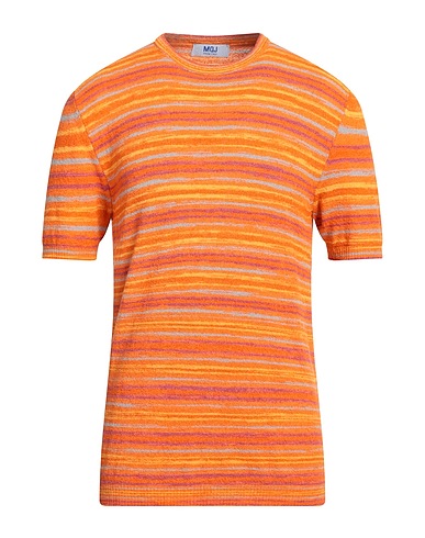 MQJ Pullover Arancione 70% Cotone, 30% Poliammide