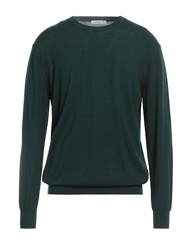 DIKTAT Jumper Dark green 100% Merino Wool