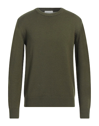 DIKTAT Πουλόβερ VERDE MILITARE 100% Μαλλί μερινός