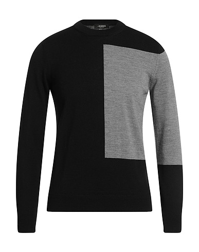 +39 MASQ Jumper Black 100% Merino Wool