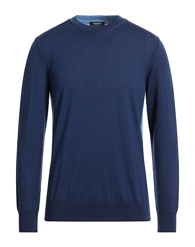 +39 MASQ Sweater Navy 100% Merino Wool