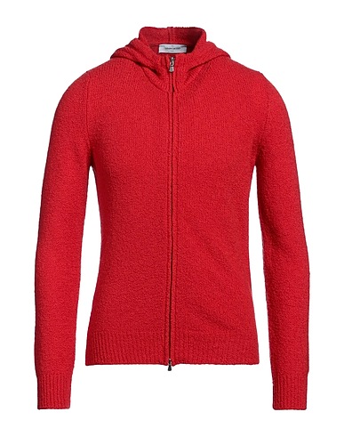 GRAN SASSO Cardigan Red 87% Wool, 8% Polyamide, 5% Cashmere