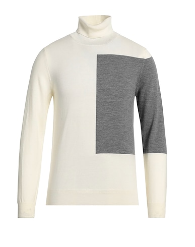 MASQ Turtleneck Ivory 100% Merino Wool