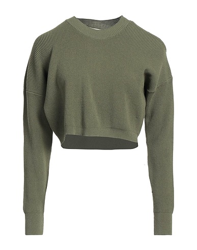 VICOLO Jumper Military green 70% Viscose, 30% Polyester