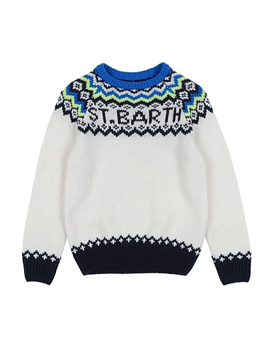 MC2 SAINT BARTH Pullover Off white 30% Lana, 25% Viscosa, 25% Poliammide, 10% Cachemire, 10% Lana di alpaca