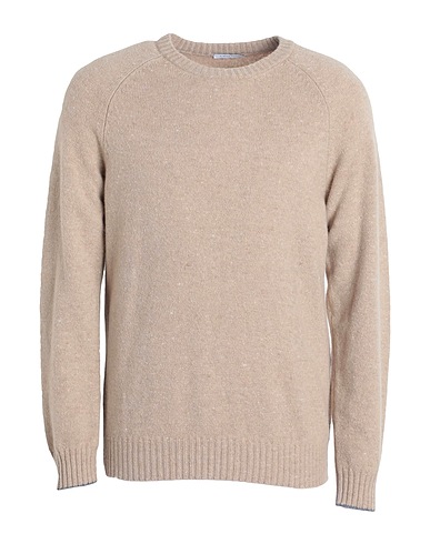 SIMON GRAY. Pullover Beige 68% Lana, 29% Cachemire, 3% Poliammide